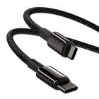 Кабель Baseus Tungsten Gold Fast Charging Data Cable Type-C to Type-C 100W 1m Black