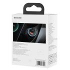 Автомобільний зарядний пристрій Baseus Golden Contactor Max Dual Fast Charger Car Charger U+U 60W Dark Gray