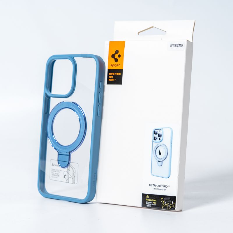 Чохол для смартфона Spigen AAA Magnetic Ring for Apple iPhone 13 Pro Light Blue