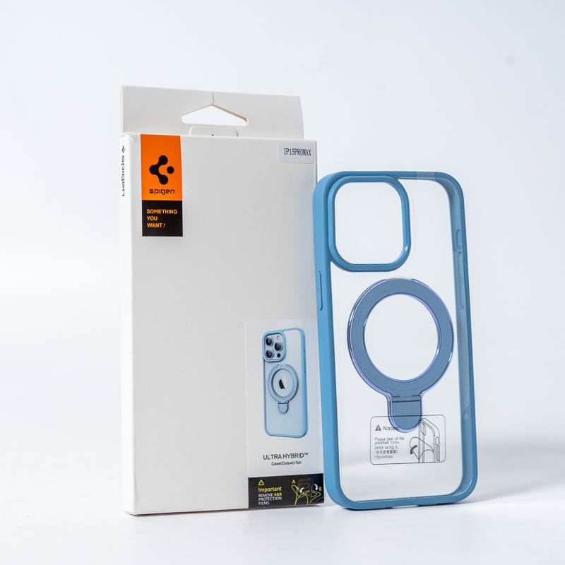 Чохол для смартфона Spigen AAA Magnetic Ring for Apple iPhone 13 Pro Light Blue