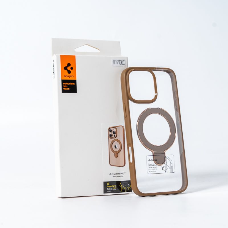 Чохол для смартфона Spigen AAA Magnetic Ring for Apple iPhone 16 Pro Max Brown