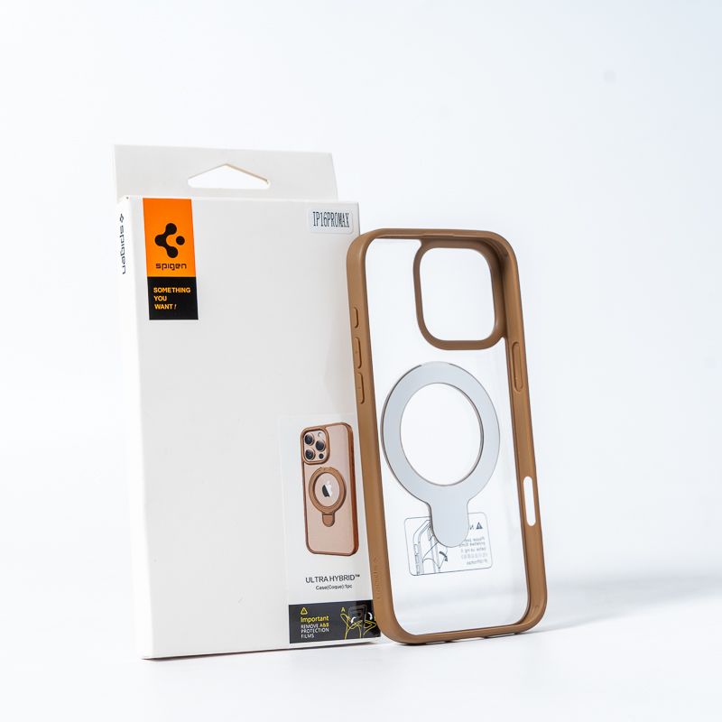 Чохол для смартфона Spigen AAA Magnetic Ring for Apple iPhone 16 Pro Max Brown