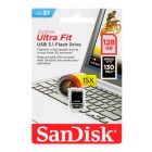 Флеш-накопичувач SanDisk USB 3.1 Ultra Fit 128Gb (130Mb/s) Black
