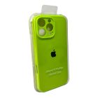 Чохол для смартфона Silicone Full Case AA Camera Protect for Apple iPhone 16 Pro 24,Shiny Green