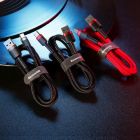 Кабель Baseus Cafule Cable USB For Type-C 3A 0.5m Gray+Black