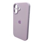 Чохол для смартфона Silicone Full Case AA Camera Protect for Apple iPhone 16 58,Lilac