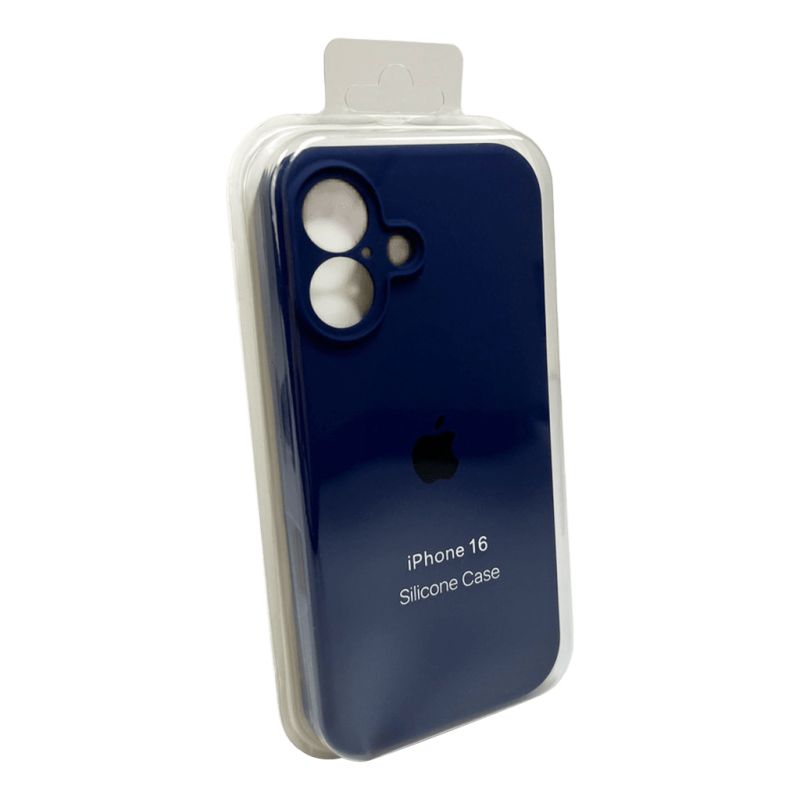 Чохол для смартфона Silicone Full Case AA Camera Protect for Apple iPhone 16 39,Navy Blue