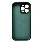 Чохол для смартфона Silicone Full Case AA Camera Protect for Apple iPhone 16 Pro Max 40,Atrovirens