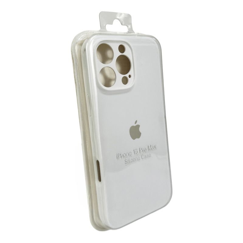 Чохол для смартфона Silicone Full Case AA Camera Protect for Apple iPhone 16 Pro Max 8,White