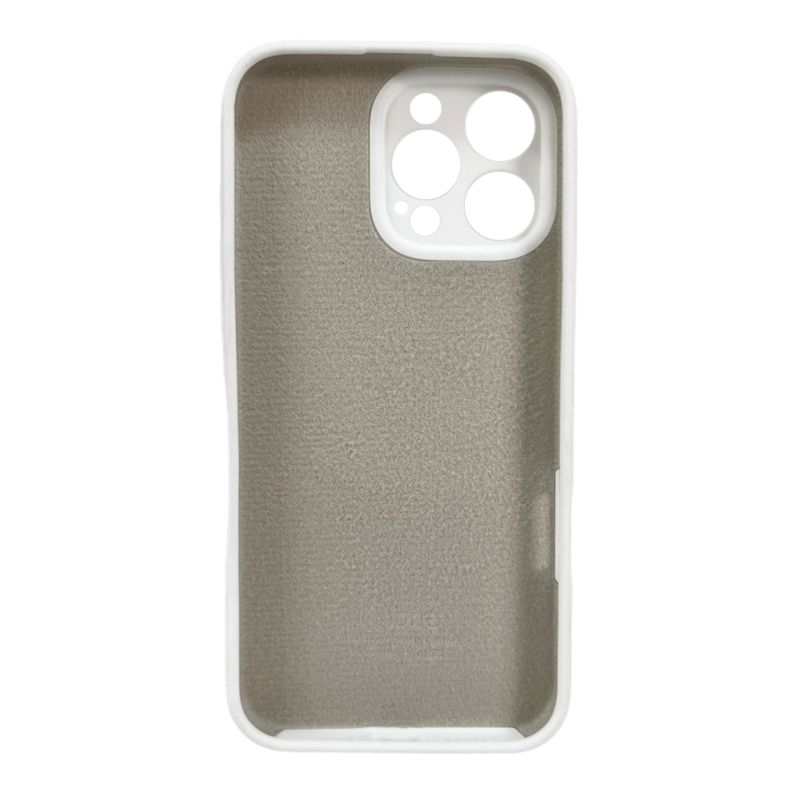 Чохол для смартфона Silicone Full Case AA Camera Protect for Apple iPhone 16 Pro Max 8,White