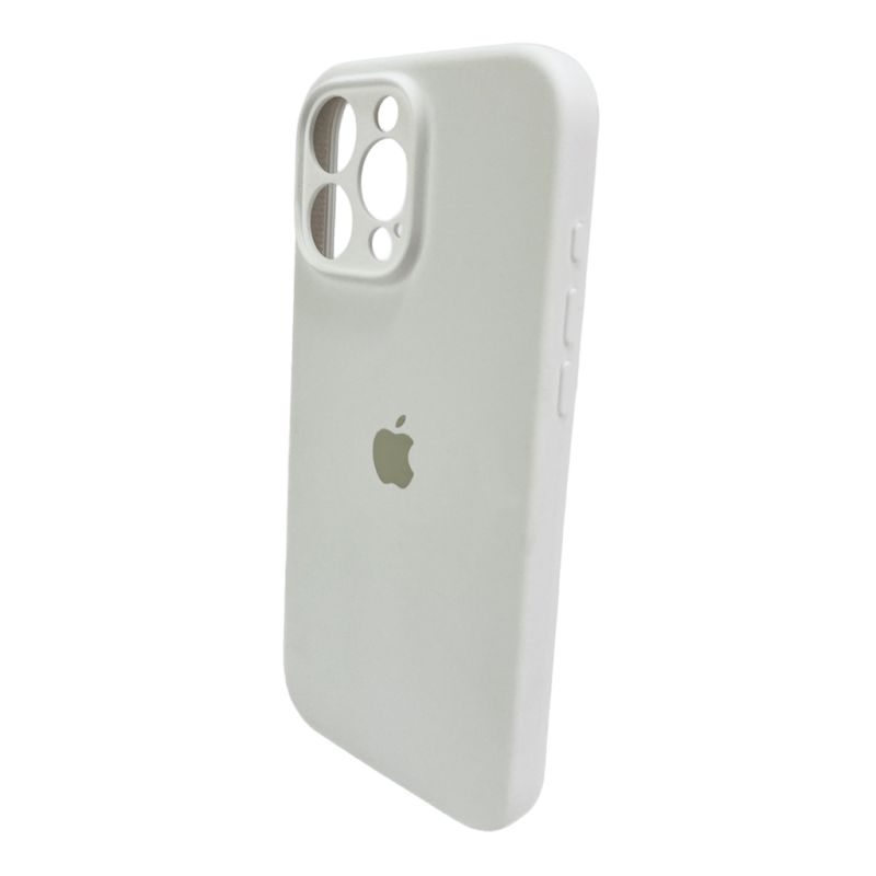 Чохол для смартфона Silicone Full Case AA Camera Protect for Apple iPhone 16 Pro Max 8,White