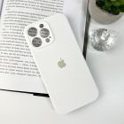 Чохол для смартфона Silicone Full Case AA Camera Protect for Apple iPhone 16 Pro Max 8,White