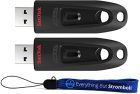 Флеш-накопичувач SanDisk USB 3.0 Ultra 256Gb (130Mb/s) Black