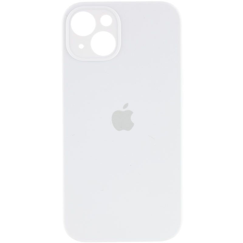 Чохол для смартфона Silicone Full Case AA Camera Protect for Apple iPhone 14 8,White