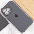 Чохол для смартфона Silicone Full Case AA Camera Protect for Apple iPhone 15 Pro 12,Dark Grey