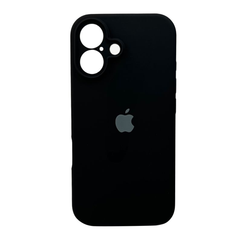 Чохол для смартфона Silicone Full Case AA Camera Protect for Apple iPhone 16 14,Black