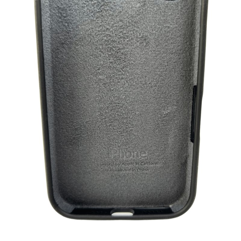 Чохол для смартфона Silicone Full Case AA Camera Protect for Apple iPhone 16 14,Black