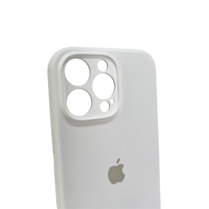 Чохол для смартфона Silicone Full Case AA Camera Protect for Apple iPhone 16 Pro 8,White