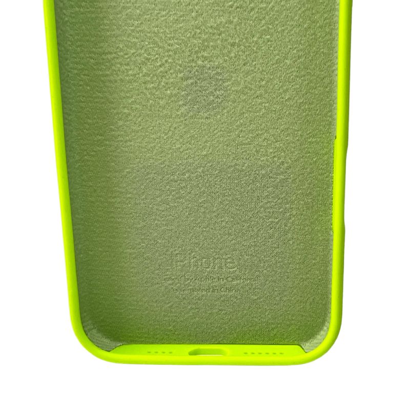 Чохол для смартфона Silicone Full Case AA Camera Protect for Apple iPhone 16 Pro Max 24,Shiny Green
