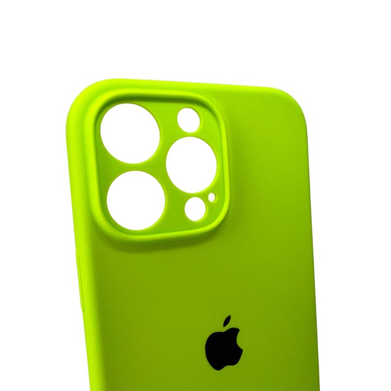 Чохол для смартфона Silicone Full Case AA Camera Protect for Apple iPhone 16 Pro Max 24,Shiny Green