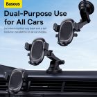 Автотримач для телефона Baseus UltraControl Pro Series Clamp-Type Car Holder Set Cluster Black