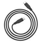 Кабель ACEFAST C3-03 Type-C to Type-C 3A, 60W, 1.2m, TPE, TPE connectors, Black