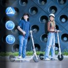 Електросамокат OKAI ES10-NEON Lite White 9", 300(600)W, 7.8Ah, 30km, 25km\h, 20%, NFC, App, 15kg