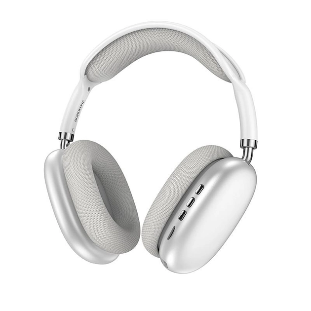 Бездротові накладні навушники BOROFONE BO22 Elegant BT headphones Silver