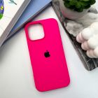Чохол для смартфона Silicone Full Case AA Open Cam for Apple iPhone 16 Pro 23,Shiny Pink