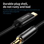 Аудіокабель Baseus Yiven Type-C male To 3.5 male Audio Cable M01 Black