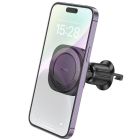 Автотримач для телефона HOCO H28 Rainbow ring magnetic car holder(air outlet) Black