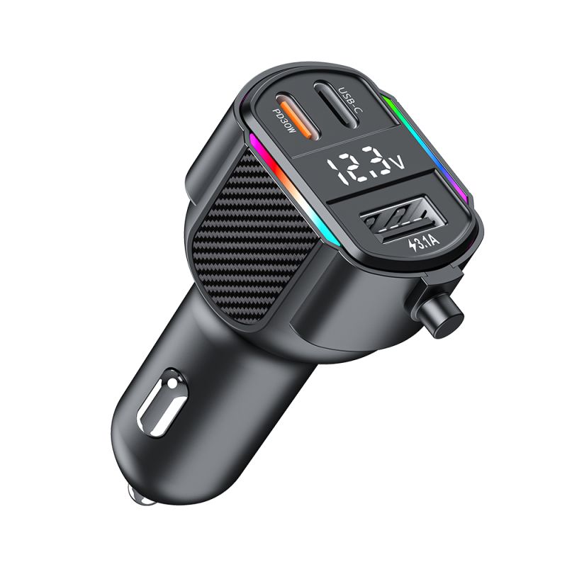 АЗП з FM-модулятором WUW-C220 Black
