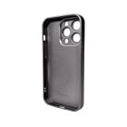 Чохол для смартфона AG Glass Matt Frame Color Logo for Apple iPhone 15 Pro Titanium Grey