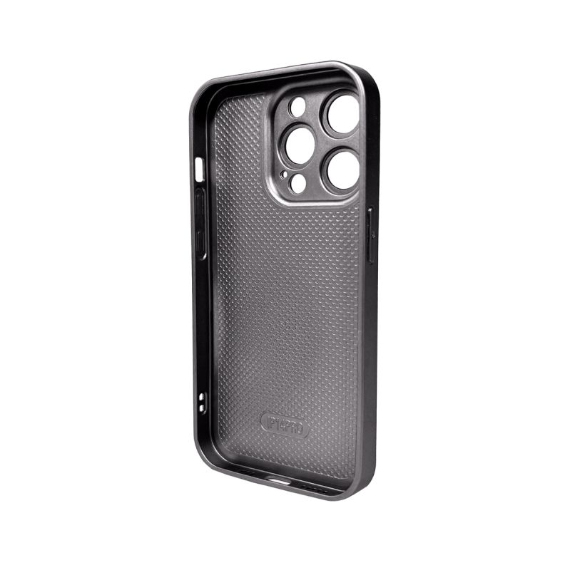 Чохол для смартфона AG Glass Matt Frame Color Logo for Apple iPhone 15 Pro Titanium Grey