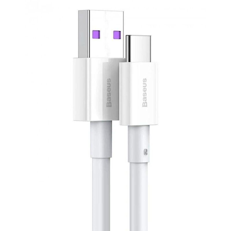 Кабель Baseus Superior Series Fast Charging Data Cable USB to Type-C 66W 2m White