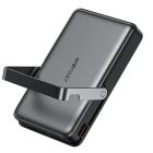 Зовнішній акумулятор ACEFAST M17 PD20W/22.5W magnetic fast charging power bank with built-in stand 10000mAh Black