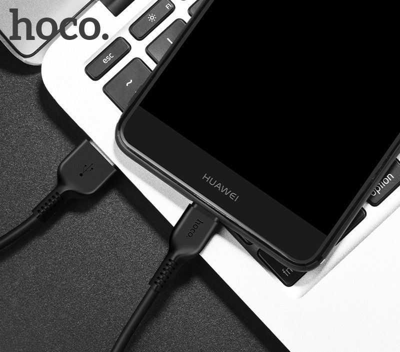Кабель HOCO X20 USB to Type-C 3A, 3m, PVC, TPE connectors, Black