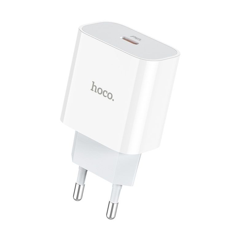 Мережевий зарядний пристрій HOCO C76A Plus Speed source PD20W charger White