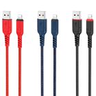Кабель HOCO X59 USB to iP 2.4A, 1m, nylon, TPE connectors, Red