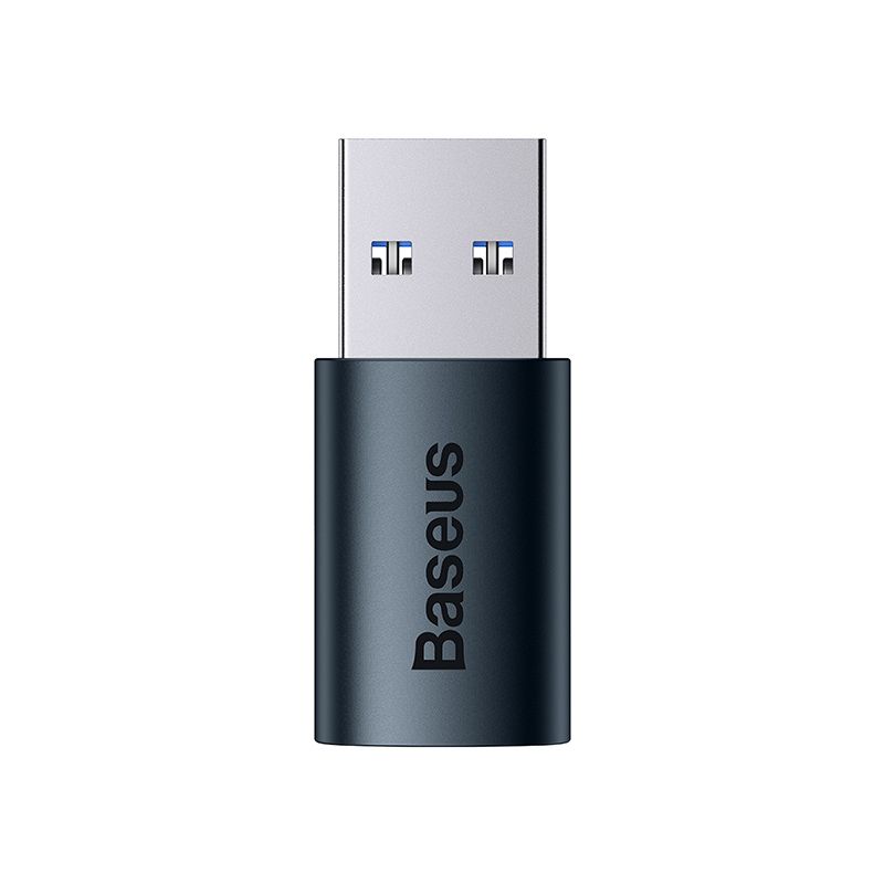Адаптер Baseus Ingenuity Series Mini OTG Adaptor USB 3.1 to Type-C  Blue