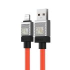 Кабель Baseus CoolPlay Series Fast Charging Cable USB to iP 2.4A 1m Orange