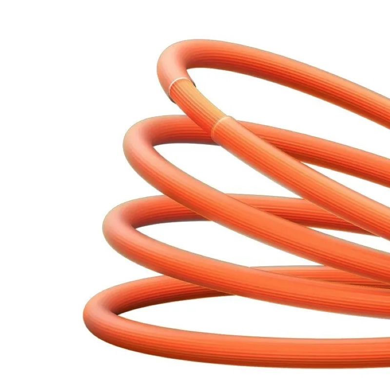 Кабель Baseus CoolPlay Series Fast Charging Cable USB to iP 2.4A 1m Orange
