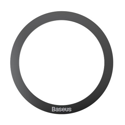 Пластина для магнітного тримача Baseus Halo Series Magnetic Metal Ring（2pcs/pack）Black