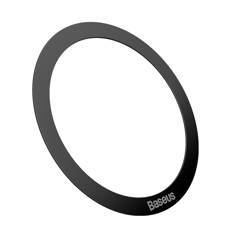 Пластина для магнітного тримача Baseus Halo Series Magnetic Metal Ring（2pcs/pack）Black