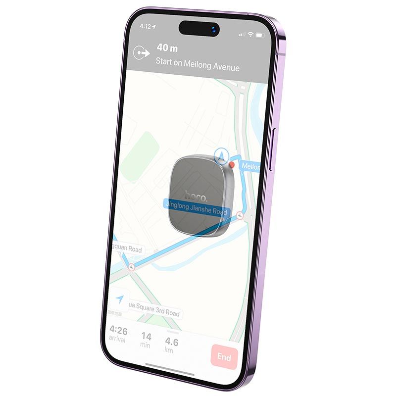 Автотримач для телефона HOCO H52 Ultimate magnetic car holder Deep Space Gray