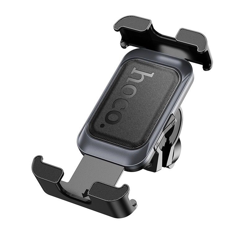 Вело/Мото тримач для телефона HOCO H82 Vista bicycle Motorcycle Universal holder Black Metal Gray