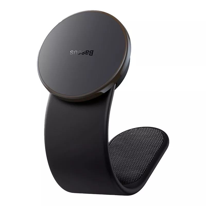 Автотримач для телефона з БЗП Baseus C02 Pro Series Magnetic Wireless Charging Car Mount Cluster Black