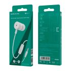 Навушники BOROFONE BM31 Mysterious universal earphones with mic White
