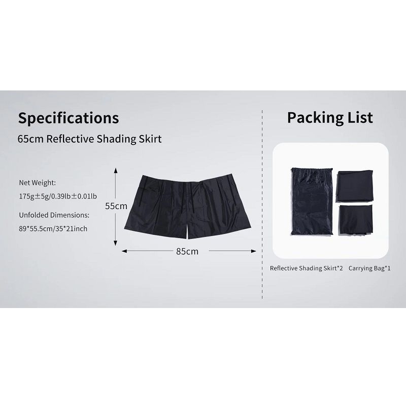 Спідниця для Софтбоксу Ulanzi Vijim 65cm (UV-L108 LAS005)