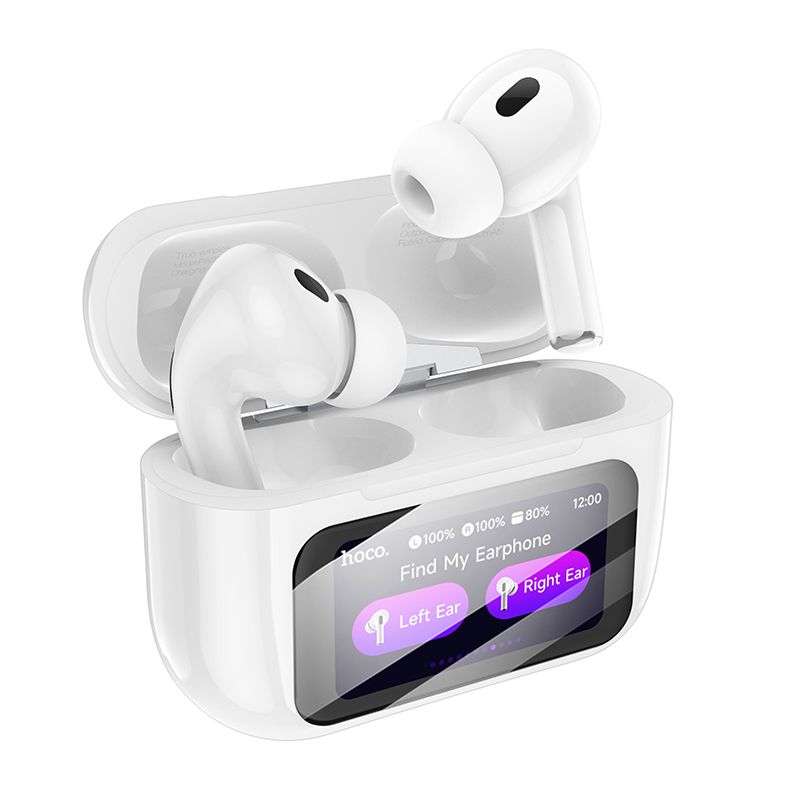 Бездротові навушники HOCO EW72 Lite Soar true wireless touch screen BT headset White